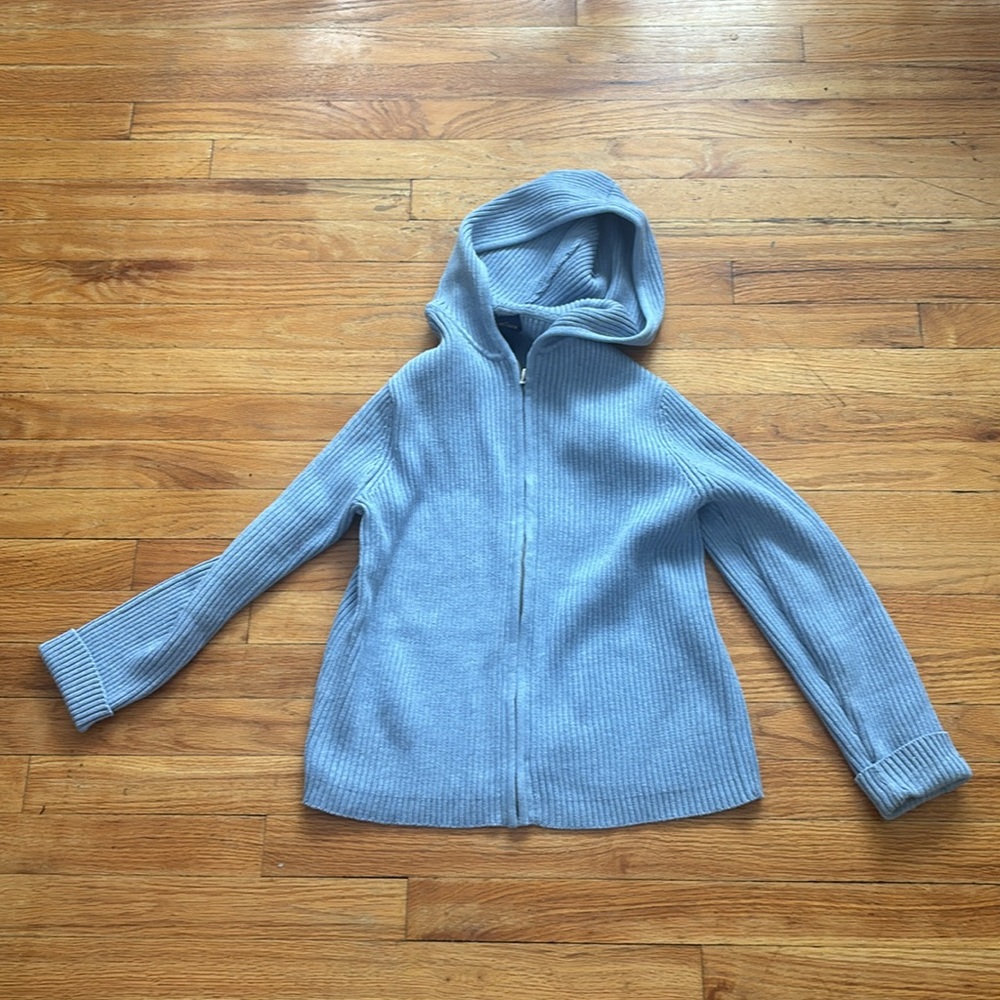 Charter Club 100% Cotton Sweater Jacket